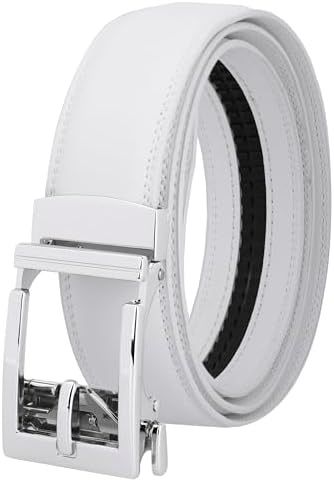 Concitor Reversible Belt Bonded Leather Removable Silver-Tone